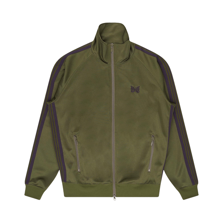 Buy Needles Track Jacket Olive OT226B OLIV GOAT