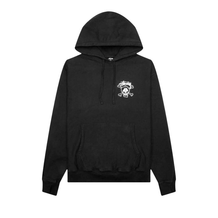 関税込★Stussy★Stussy Skull & Bones Pigment Hoodie Black 1174604_00.png.png