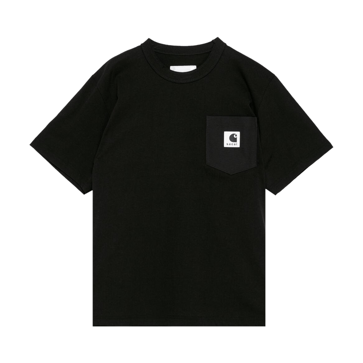 Buy Sacai x KAWS Embroidery T-Shirt 'Black/White' - 21 0285S 003 | GOAT