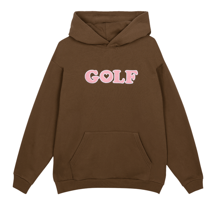 Buy GOLF WANG The Feeling Hoodie Brown Pink SS24F1003 BROW GOAT