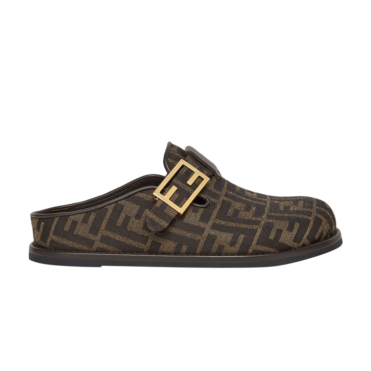 Buy Fendi Wmns Feel Sabot 'FF Baguette - Brown' - 8R8448