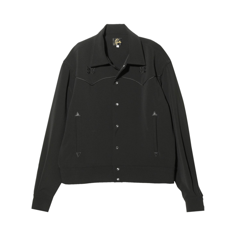 Buy Needles Piping Cowboy Jacket 'Black' - 0T136 BLAC | GOAT