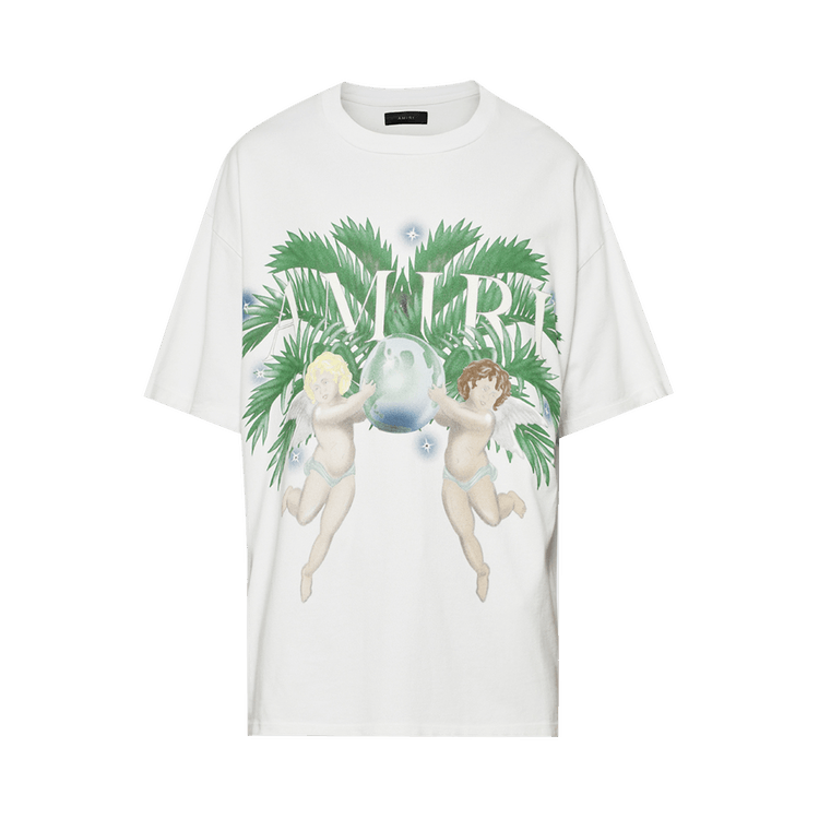 【AMIRI】メンズ AIRBRUSH CHERUB TEE Tシャツ AMJYTE1028-001 T-shirt Airbrush cherub AMIRI Nero | Grifo210