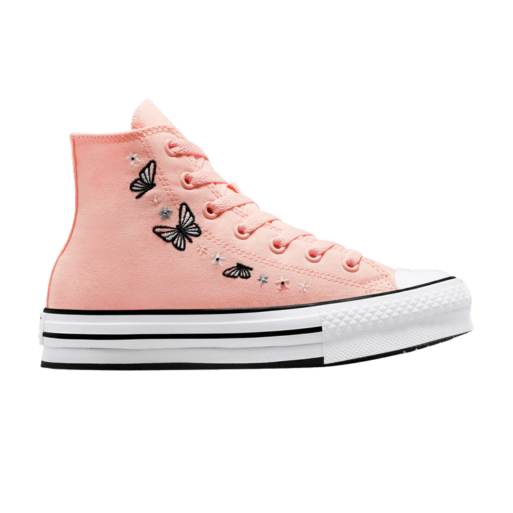 Chuck Taylor All Star EVA Lift High GS 'Butterflies'