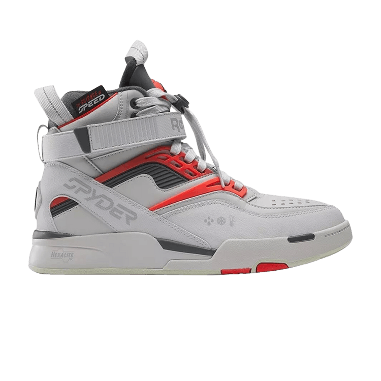 Repit スパイラルバーレ ホワイト PUMA Rebound V6 Mid Sneakers in White/Cool Light Grey (PS
