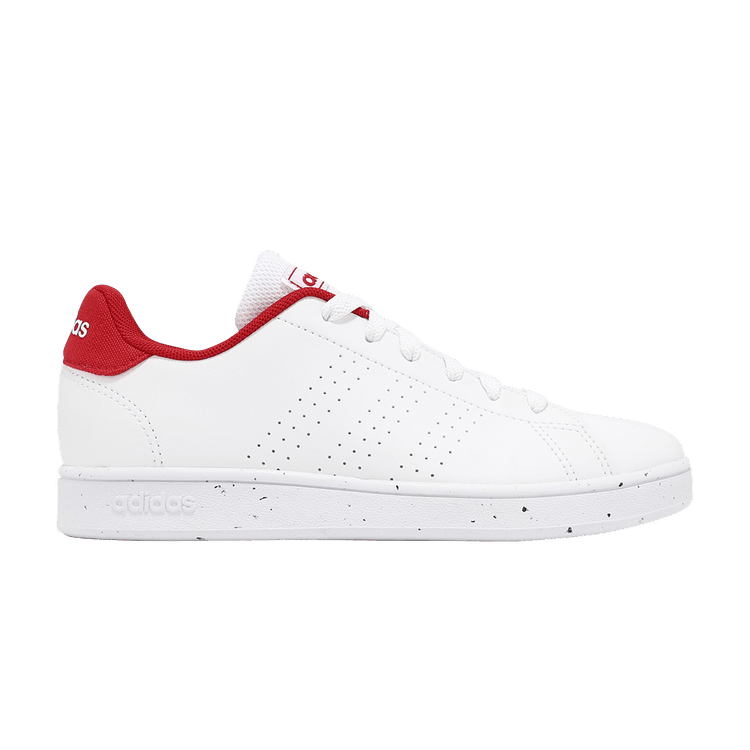 adidas Advantage Court K 'White Scarlet'