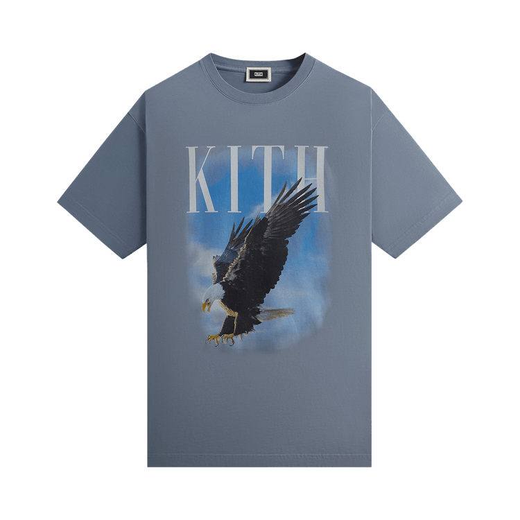 Kith x Columbia Eagle Illustration Vintage Tee Colorway