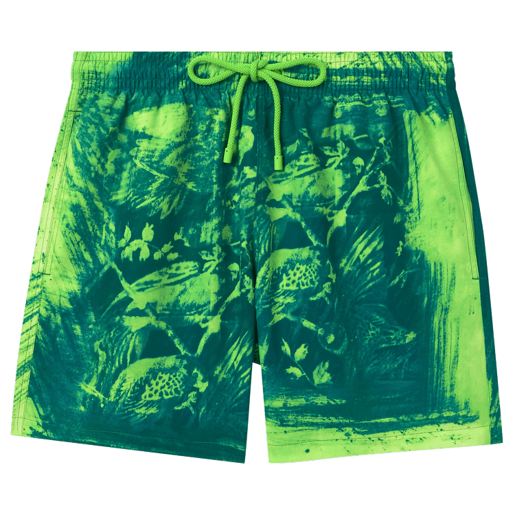 LOEWEロエベ/Paula's Ibiza ショート ストレートスイムショーツ LOEWE - Paula's Ibiza Straight-Leg Mid-Length Printed Swim