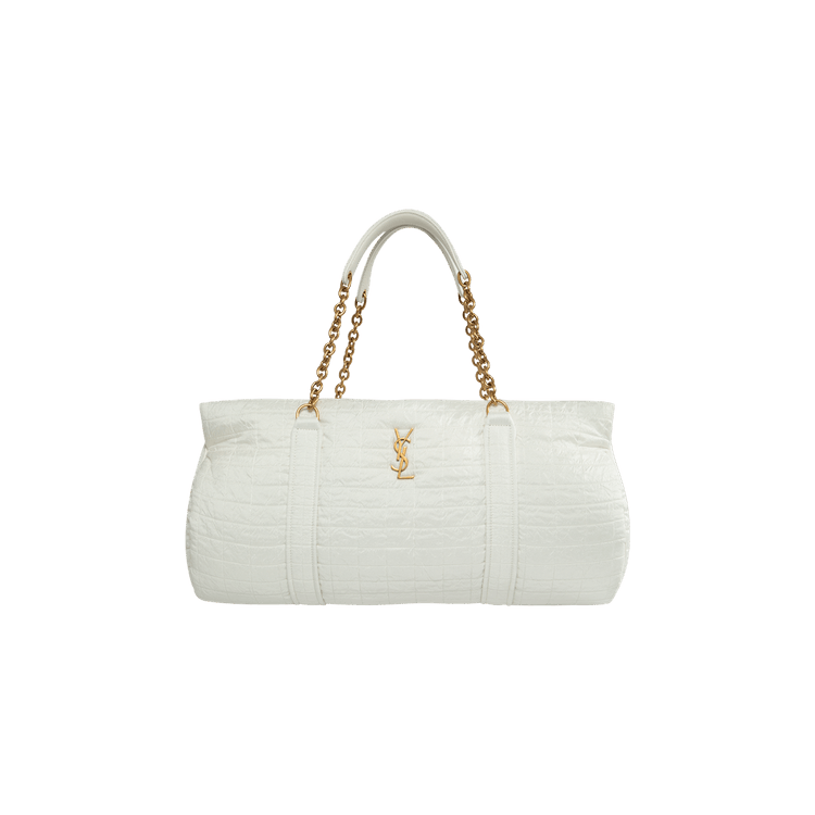 Buy Saint Laurent Gloria Travel Bag 'Milky White' - 757209