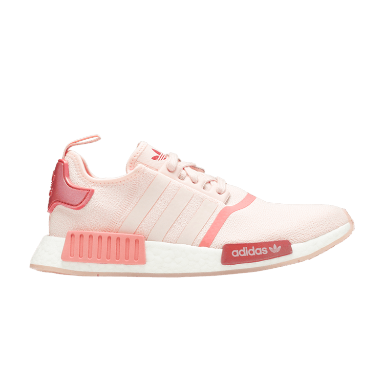 adidas gazelle silver green womens adidas NMD_R1 Shoes - Kids - Cloud White / Cloud White / Screaming Pink