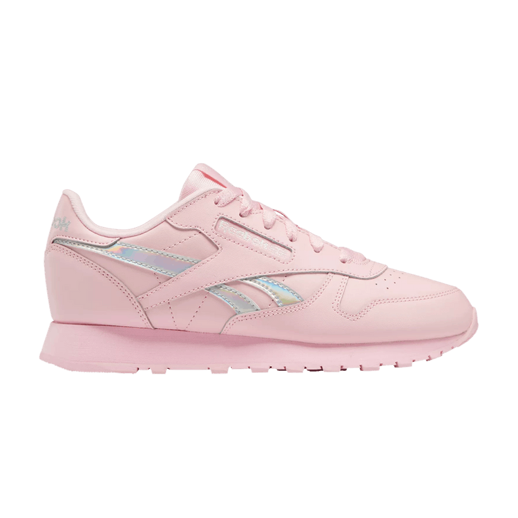 Classic Leather Big Kid 'Pink Glow Iridescent'