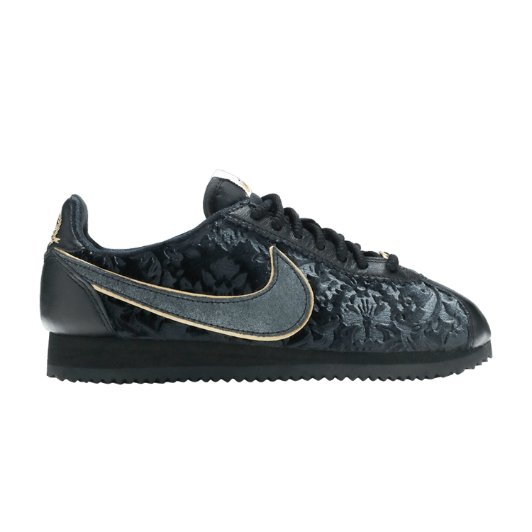 nike classic cortez se black