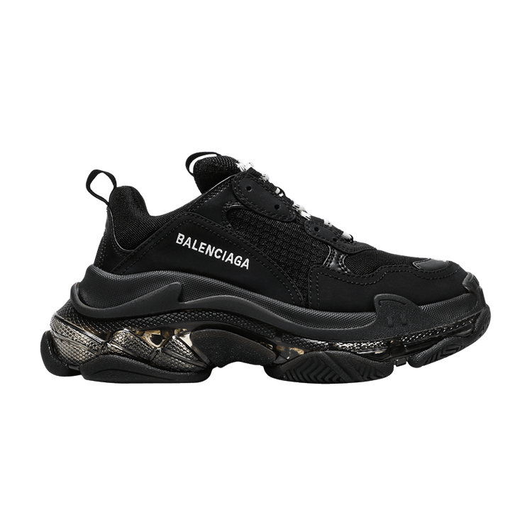 Balenciaga clear sole black top