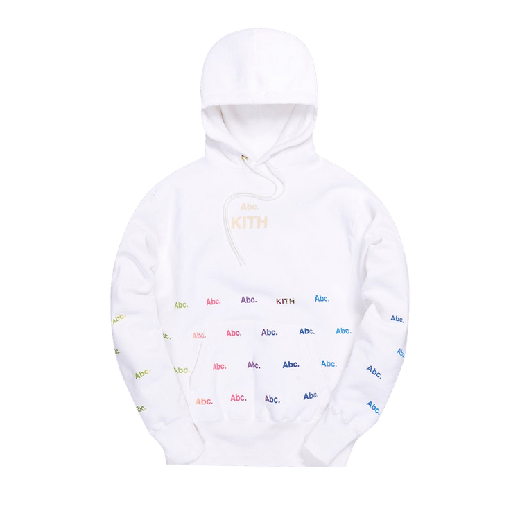 Buy Kith X Advisory Board Crystals Holograph Hoodie 'White