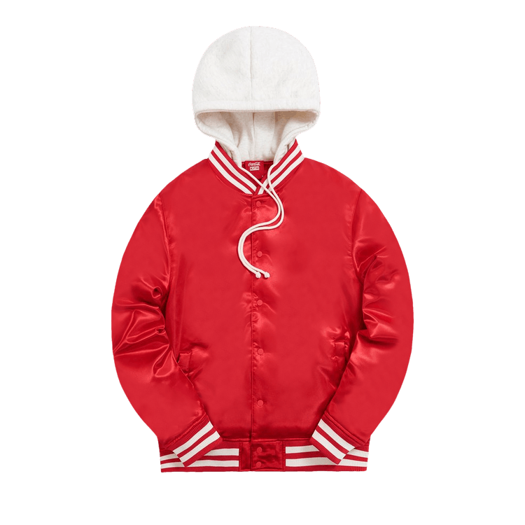 Buy Kith x Coca-Cola Gorman Jacket 'Maroon' - KH1288 110 | GOAT