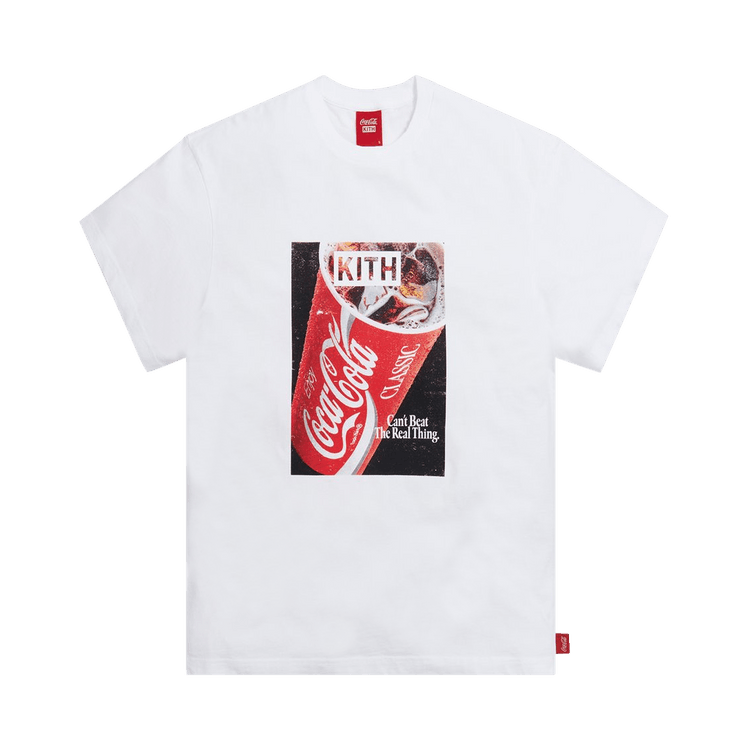 Buy Kith x Coca-Cola Soft Drink Vintage Tee 'White' - KH3869
