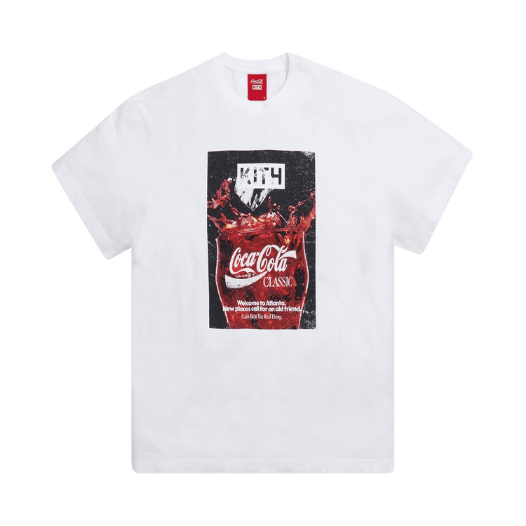高品質の激安 'White' Tee Vintage Splash Coca-Cola x Kith Buy - 101 KH3865 Tシャツ/カットソー(半袖/袖なし)