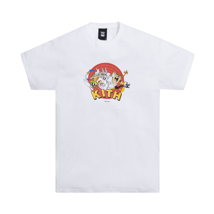 Buy Kith x Looney Tunes That's All Folks Tee 'White Buy Kith x Looney Tunes That's All Folks Tee 'White