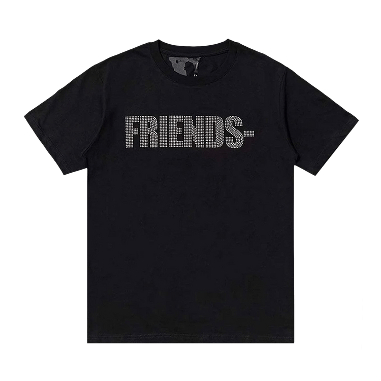 Buy Vlone x Swavorski Friends T-Shirt 'Black' - 1020 1FW190103XSHS