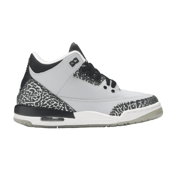 Buy Air Jordan 3 Retro BG Wolf Grey 398614 004 GOAT