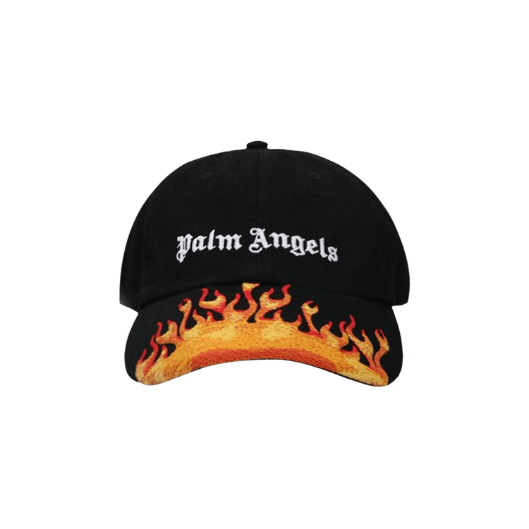Palm Angels Burning Logo キャップ PALM ANGELS BURNING PA MONOGRAM BASEBALL CAP BASEBALLKAPPE