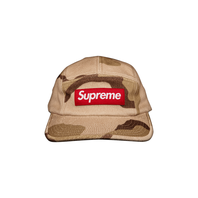 Buy Supreme Wool Camp Cap 'Desert Camo' - FW20H37 DESERT