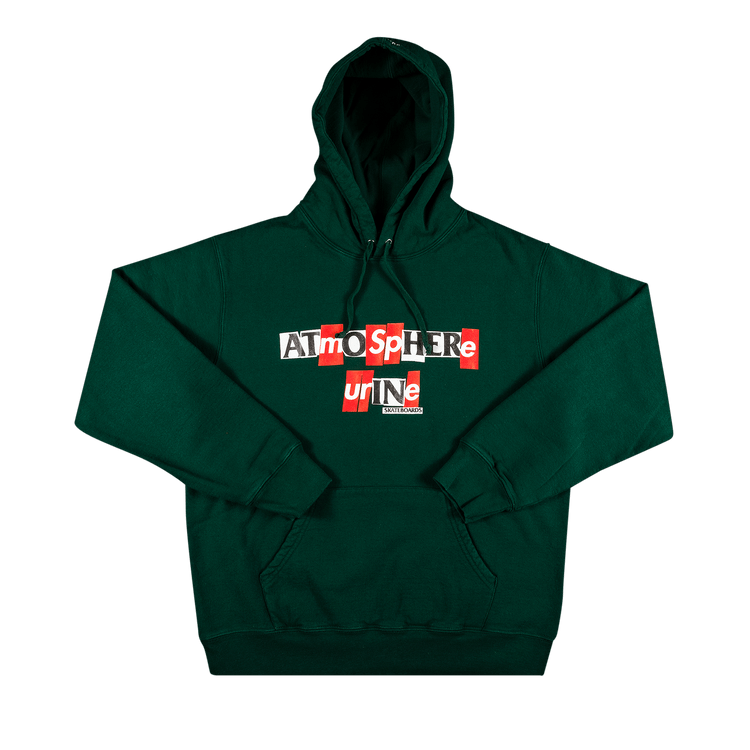 Buy Supreme x ANTIHERO Hooded Sweatshirt 'Dark Green' - FW20SW96