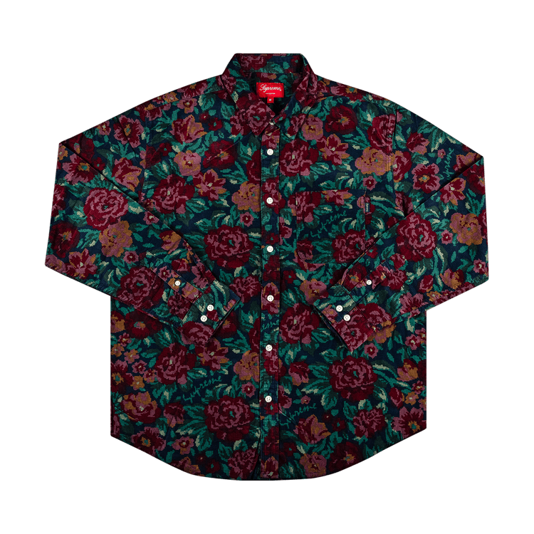 トップス Supreme 20AW Digi Floral Corduroy Shirt Supreme Digi Floral Corduroy Shirt (FW20) - $128