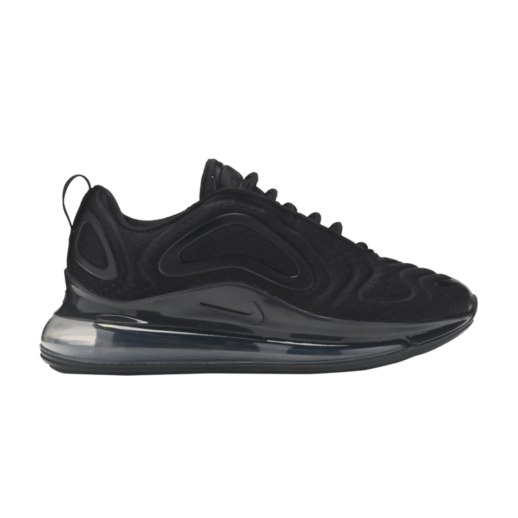 Кроссовки Nike Wmns Air Max 720 из черного трикотажа в сеточку