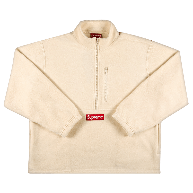 Buy Supreme x Polartec Half Zip Pullover 'Natural' - FW20SW53