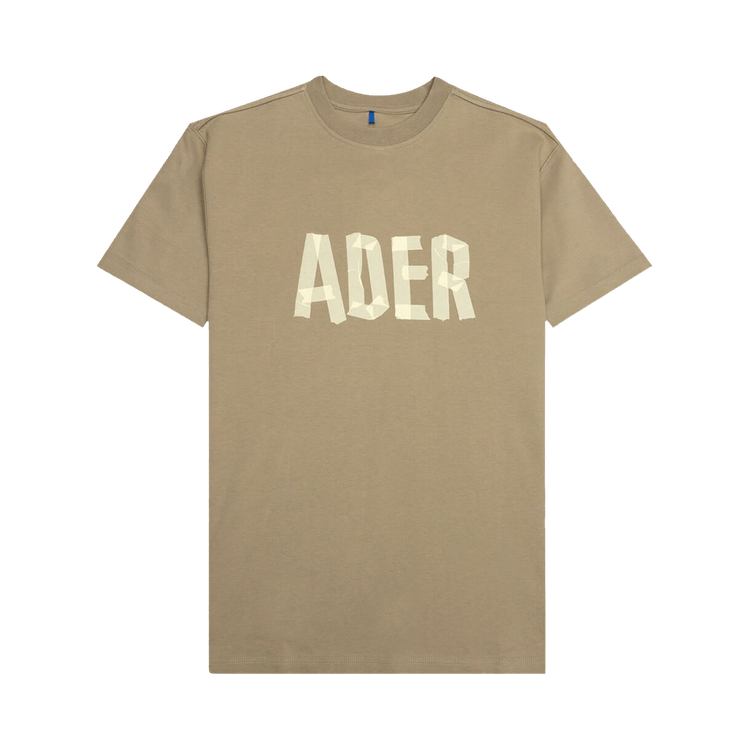 【限定数量】 Ader Error Badge T-Shirt Ivory 4.jpg