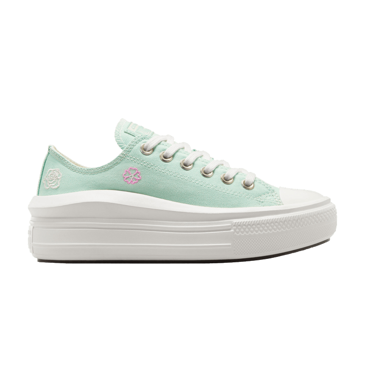 Wmns Chuck Taylor All Star Move Platform Low 'Summer Embroidery'