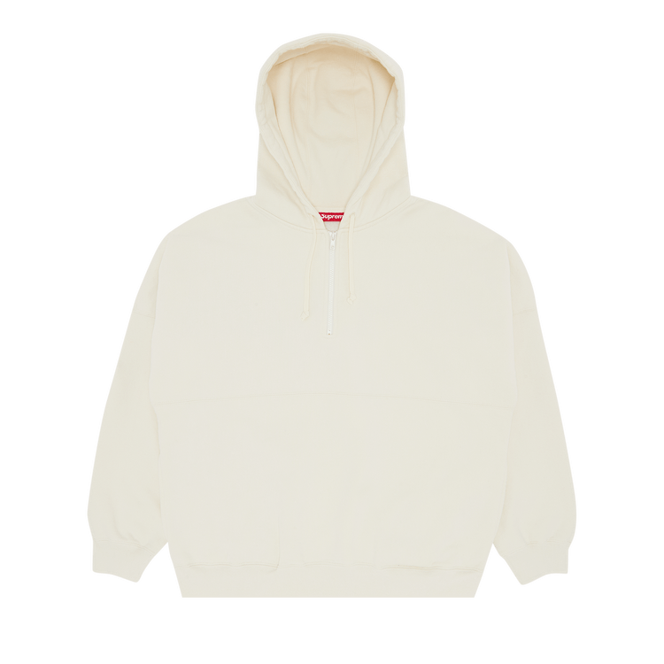 Buy Supreme Wrapped Half Zip Hooded Sweatshirt 'Stone