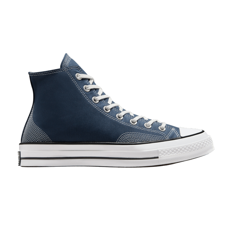 Chuck 70 High 'Multi-Stitch Cotton - Navy'