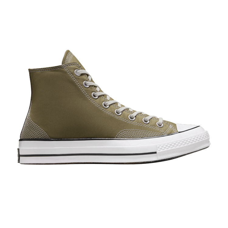 Chuck 70 High 'Multi-Stitch Cotton - Mossy Sloth Green'