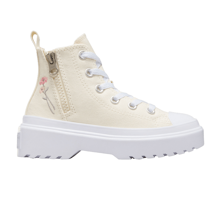 Chuck Taylor All Star Lugged Lift Platform Easy On High PS 'Little Flowers'