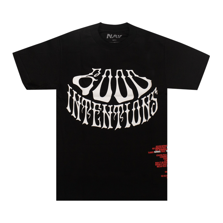 Buy Vlone x Nav Dead Short-Sleeve T-Shirt 'Black' - 1020