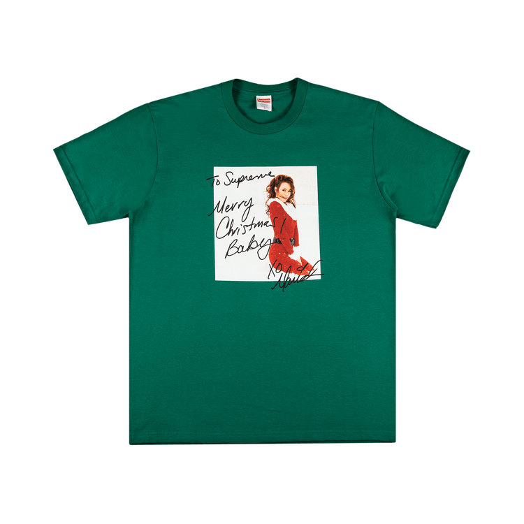 supreme マライア クリスマスTシャツ L