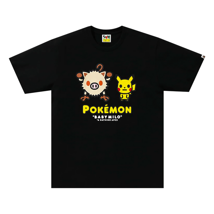 Buy BAPE x Pokemon Tee #2 'Black' - 2G73 110 924 BLACK | GOAT