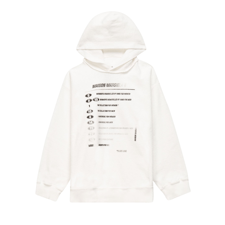 Buy MM6 Maison Margiela Hoodie 'White' - S52GU0132 101 | GOAT