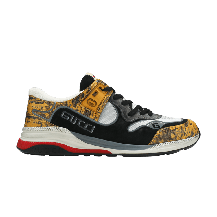 Gucci Ultrapace Yellow & Black Mixed Media Sneakers US Men’s 5.5/US Women’s 6.5 Gucci Ultrapace Sneakers | eBay main image 2