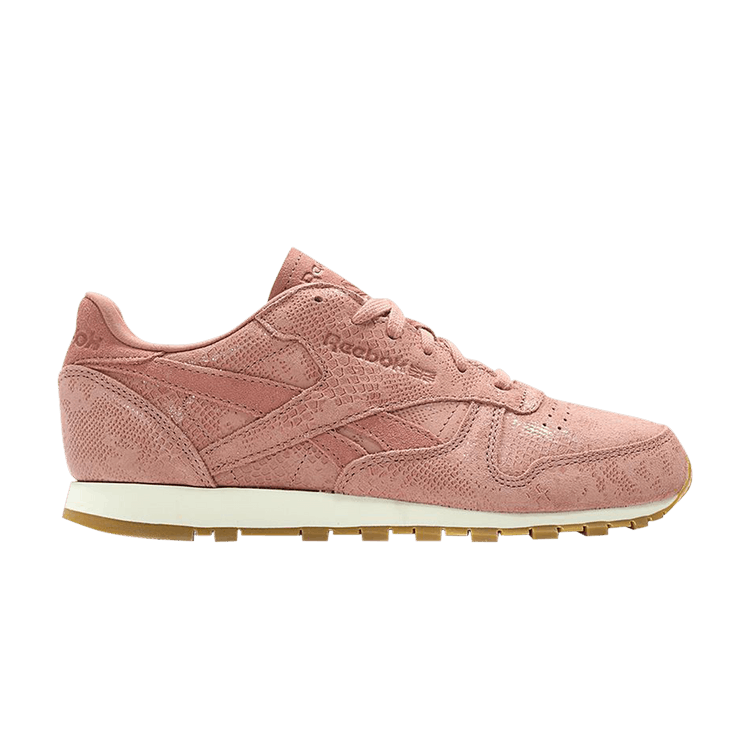 Wmns Classic Leather Clean 'Exotics - Sandy Rose'