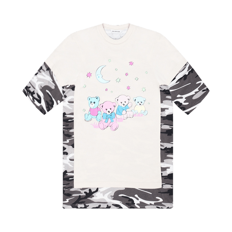 Buy Balenciaga Double-Layer Love Bear Tee 