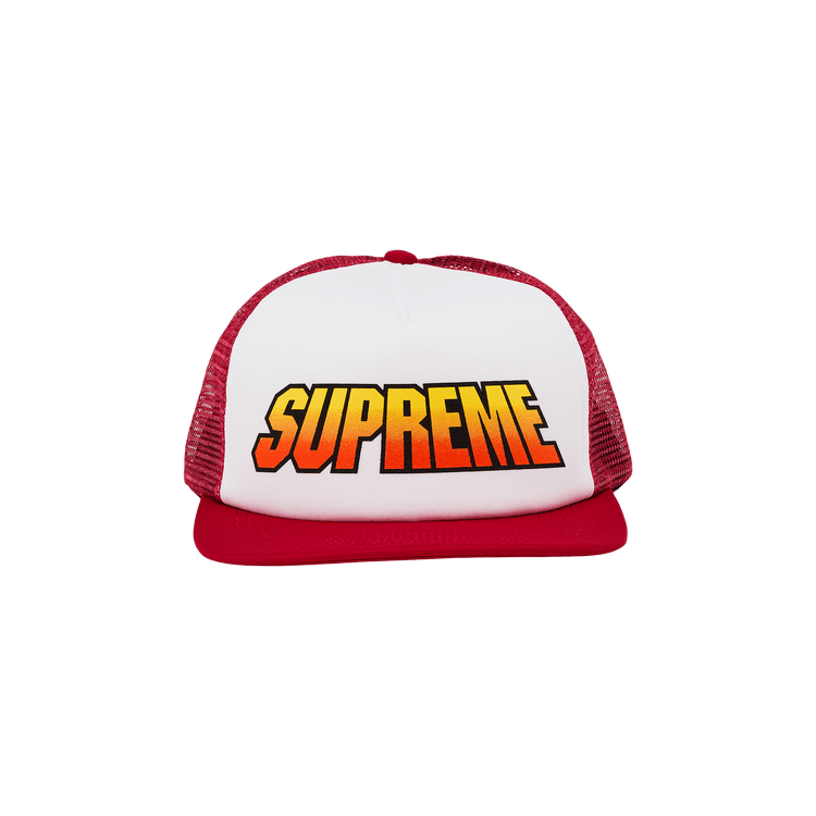 Buy Supreme Gradient Mesh Back 5-Panel 'Red' - SS24H69 RED