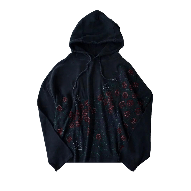 Buy Glass Cypress Floral Hoodie 'Black' - 601241204 3 BLAC