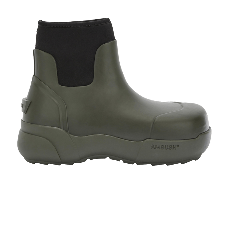 Buy AMBUSH Rubber Boot 'Green' - BMIE003S24MAT001 5610 | GOAT