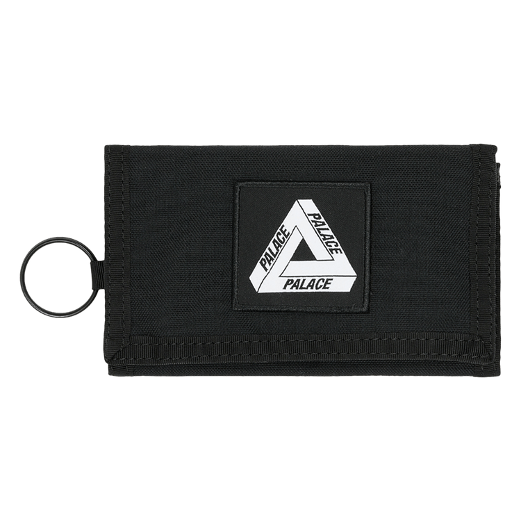 Buy Palace Cordura Tri-Wallet 'Black' - P26BAG027 | GOAT IT