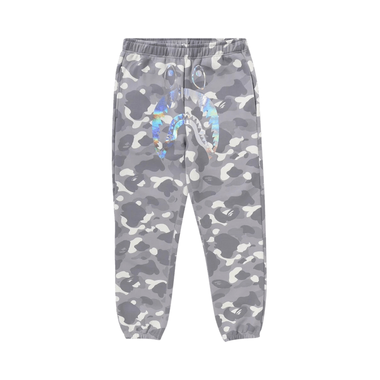 Buy BAPE City Camo Shark Sweat Pants 'Grey' - 1K30 152 005 GREY | GOAT