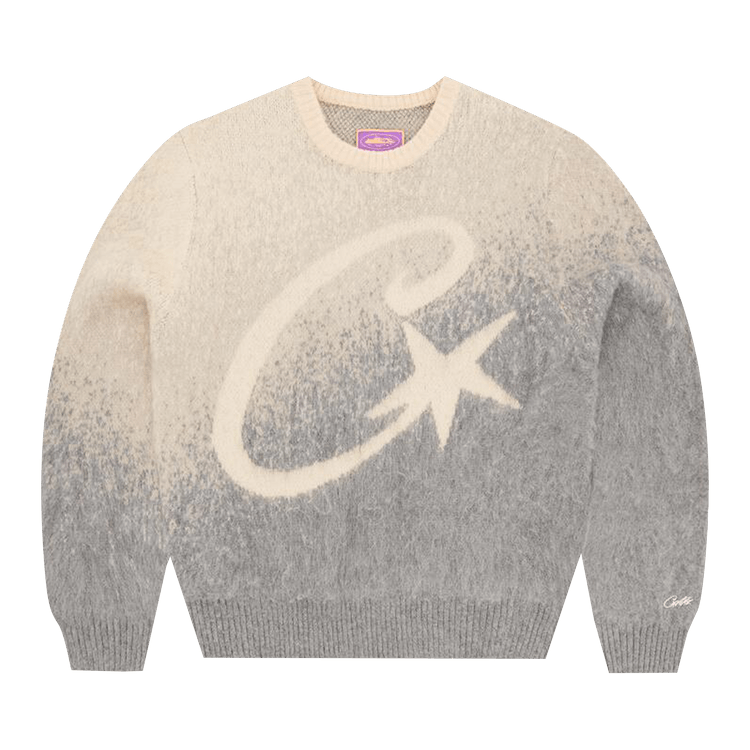 Corteiz Knit Sweater 確実正規品 Buy Corteiz C Star Gradient Mohair Knit Sweater 'Grey