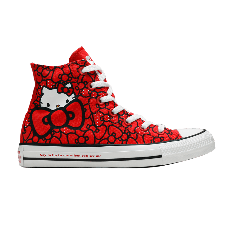 Hello kitty converse high tops outlet